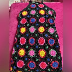 💜💓🖤H&M Coachella Crotchet Dress 👗